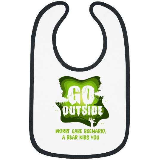 Bear Pet Case Scenario Bear Kills You Murders Serial Killer Bibs