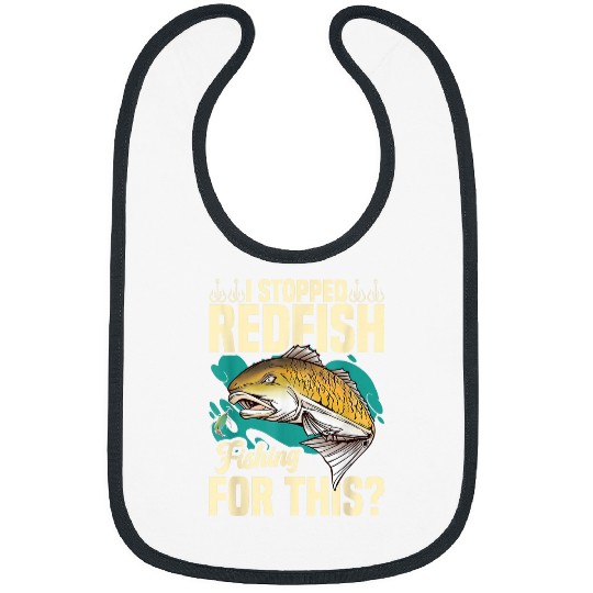 Redfish Fishing Accessories for Men Redfish Fisherman Fish Bibs