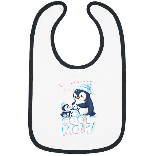 Penguin Pet Mommy Me Winter Hugs Happy Mother s Day Bibs