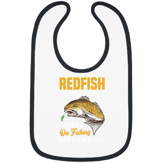 Redfish Fishing Lure Rod and Reel Combo Redfish Fisherman Bibs