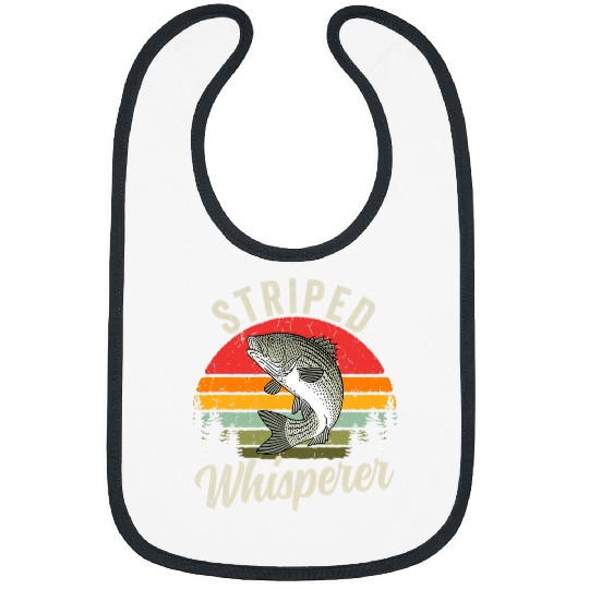 Striper Whisperer Atlantic Rockfish Striped Bass Fishing Bibs