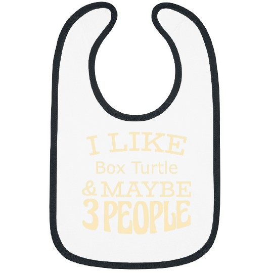 Turtle Pet I like Box Turtle maybe 3 people Bibs