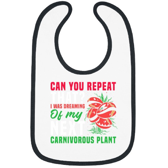 Venus Fly Trap Botanical Gardening Exotic Carnivorous 2 Bibs