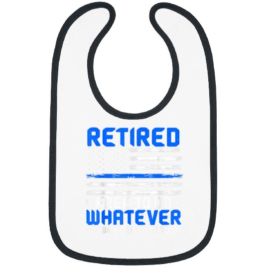 Retired Police Officer Law Enforcement Sheriff Retirement Bibs