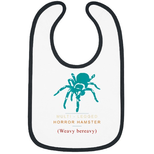 Hamster Pet Multi Legged Horror Hamster Weavy Bereavy Apparel Bibs