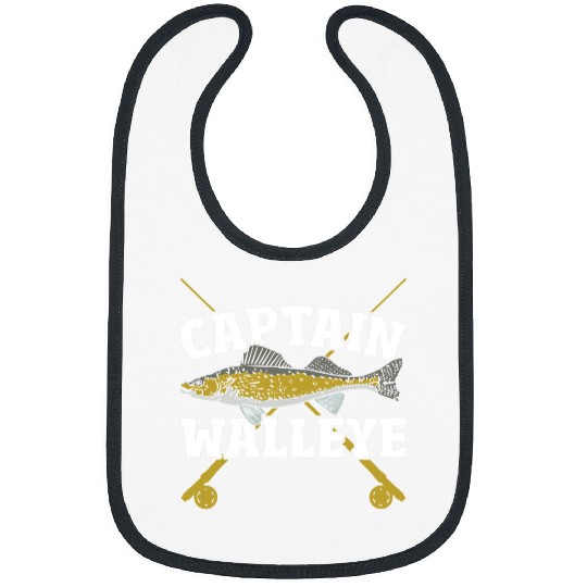 Fishing Captain Walleye Fishing Hunting Fisher Bibs