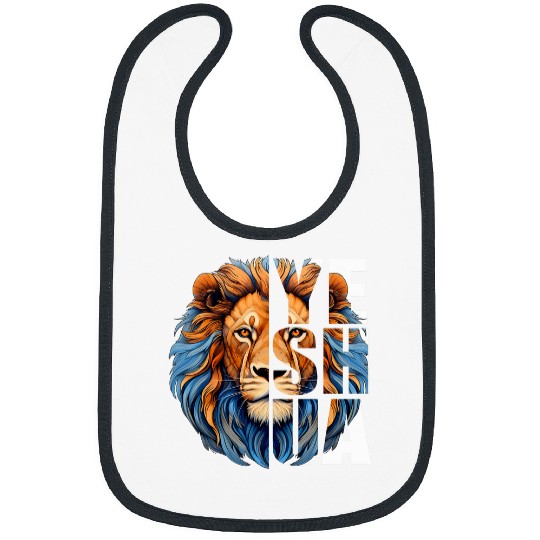 Lion Pet Yeshua Lion Of Judah Fear Bible Christian Religious Bibs