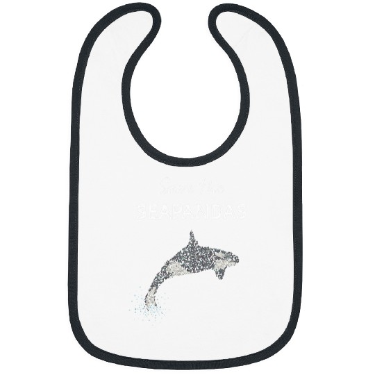 Panda Pet Orka Killer Whale Killer Whale swords Whale Seapanda Bibs