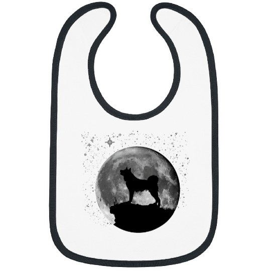 Bear Pet Karelian Bear Laika Dog Moon Bibs