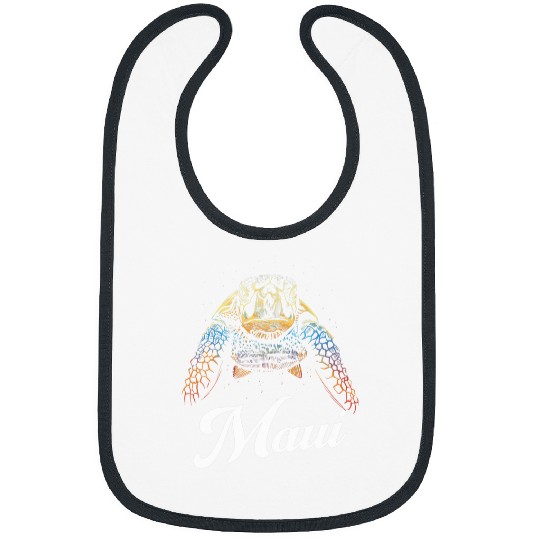 Turtle Pet Maui Hawaii Sea Turtle Aloha Hawaiian Honolulu Vacation Bibs