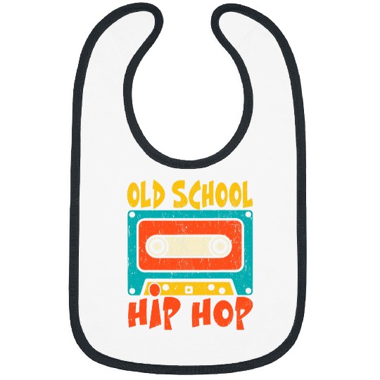 Old School Hip Hop 80s 90s Graffiti Cassette Bibs