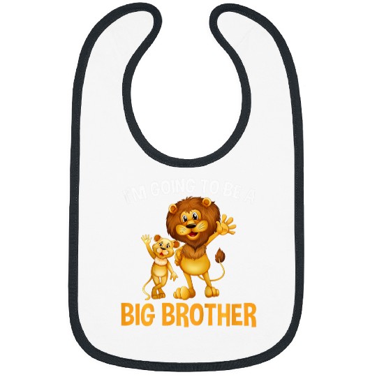 Lion Pet Big Brother Boys Bibs