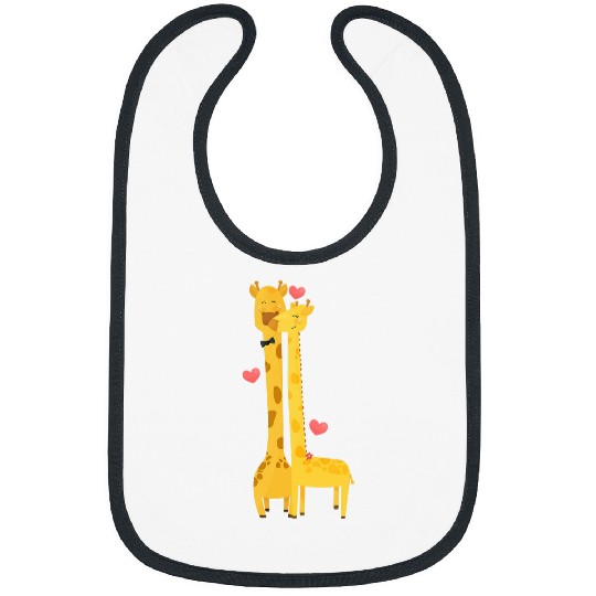 Giraffe Pet COUPLES GIFT Wedding Anniversary Engagement Party 1 Bibs