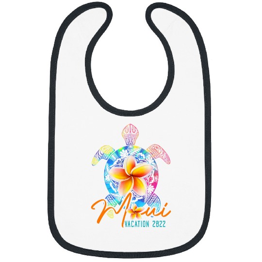 Turtle Pet maui hawaii hawaiian turtle family vacation group Bibs