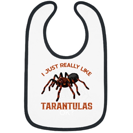 Tarantula Owner Hairy Spider Arachnid Bibs