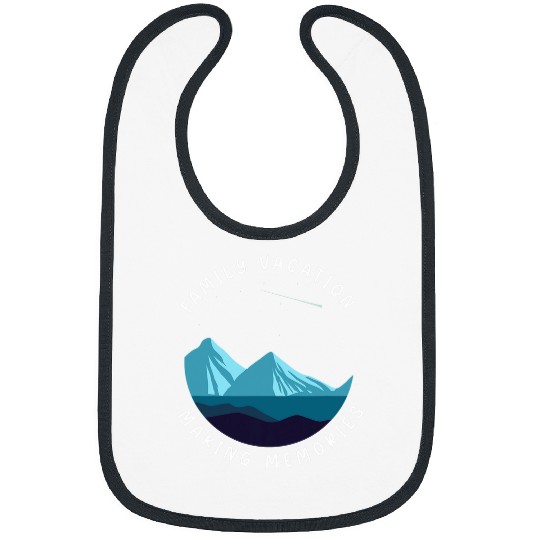 Starry Night Mountain hiking camping Family Vacation 1 Bibs