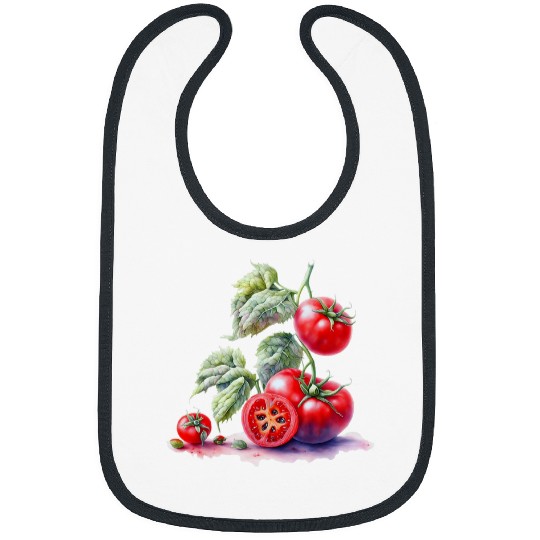 Tomato Vegetable Foodie Gardening Garden Lover Bibs