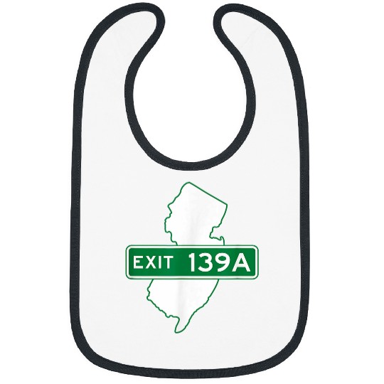 New Jersey NJ GSP Garden State Parkway Exit Sign 139A Bibs