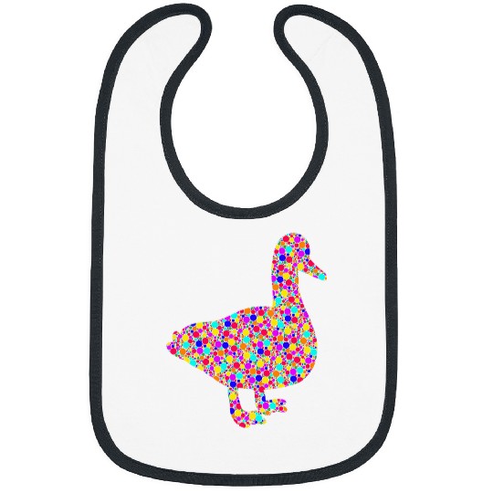 Duck Pet International Dot Day Colorful Dotted Duck Bibs