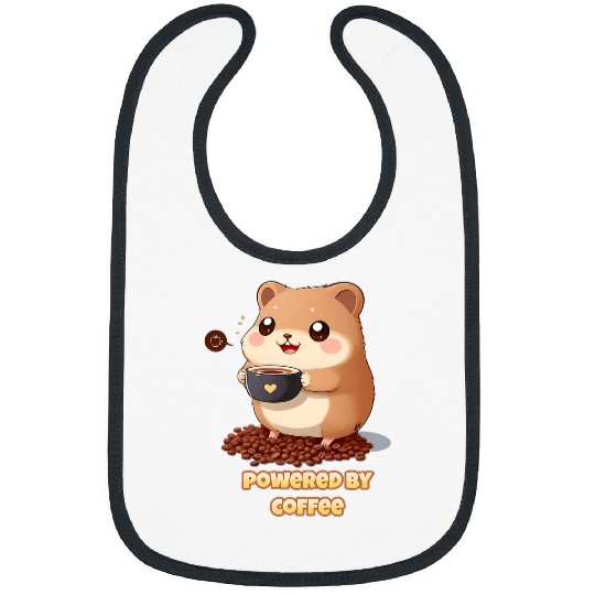 Coffee Fun Powered by Coffee Hamster Bibs