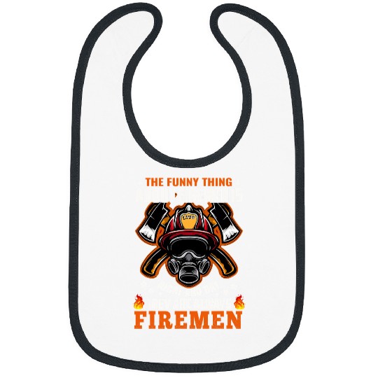 Firefighter Job Fireman Cool Graphics Firefighter Plus Size 281 Bibs