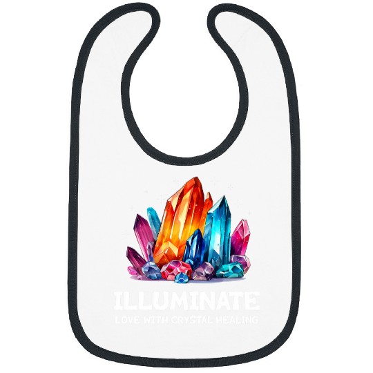 Spiritual Reiki Chakra Crystal Healing Bibs