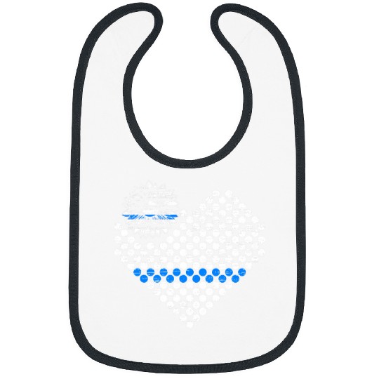 Police Job Thin Blue Line Sunflower Law Enforcement Police Officer Cop Bibs