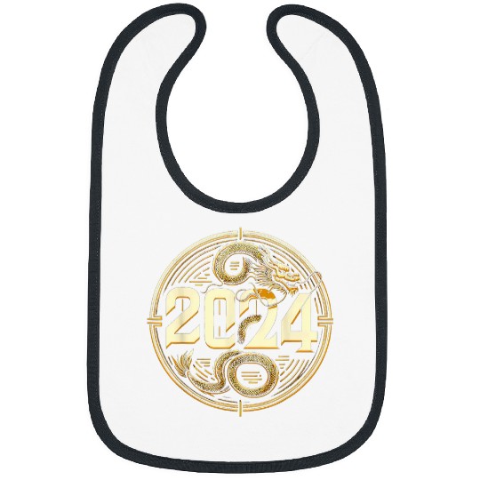 Dragon Pet Happy New Year Chinese New Year Year of the Dragon 1 Bibs