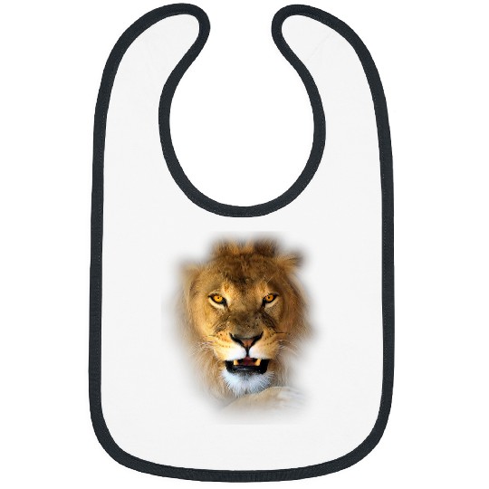 Lion Pet Face Head Apparel Lion King In Forest Lion Cats Lover Bibs