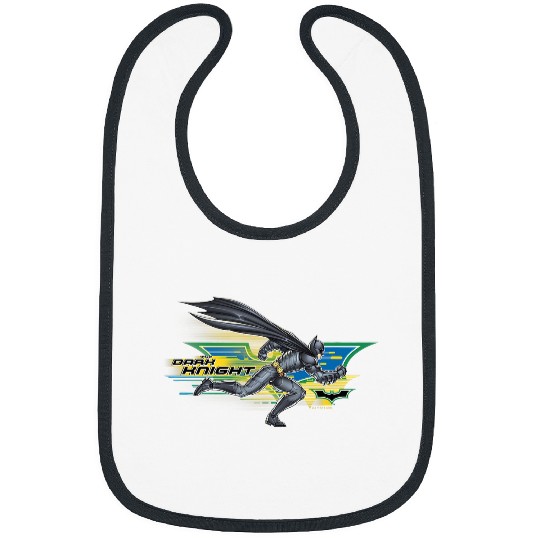 The Dark Knight Batman Epic Running Animated Shot Bibs