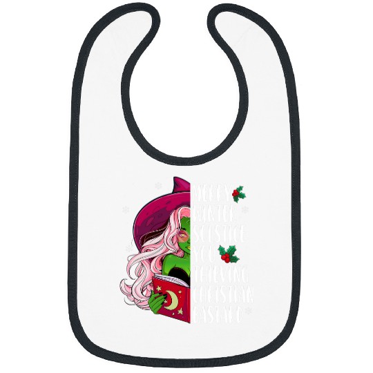 Merry Winter Solstice You Thieving Christian Bastard Bibs