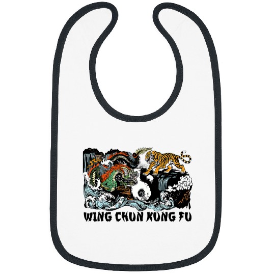 Dragon Pet Wing Chun ying yang tiger dragon Bibs