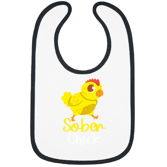 Sober Chick AA NA Narcotics Anonymous Sobriety Recovery Bibs