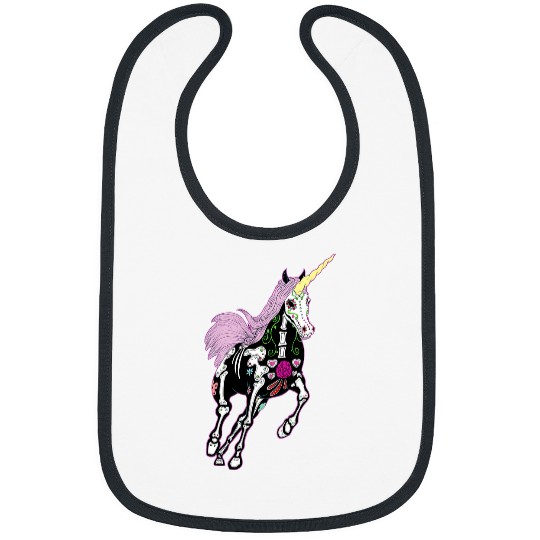 Sugar Skull Unicorns Day Of The Death Bibs