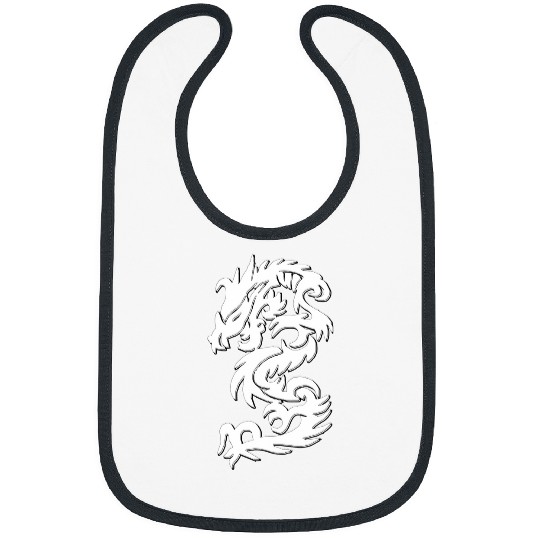 Dragon Pet White Firedrake Chinese Style Dragon Gongfu Tai Chi Dragon Bibs
