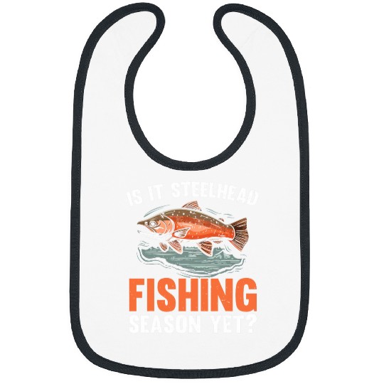 Steelhead Fishing Fish Catcher Fisherman Trout Fishing Lover 15 Bibs