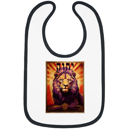 Lion Pet YHWH Lion of Judah Christian Faith Jesus 6 Bibs