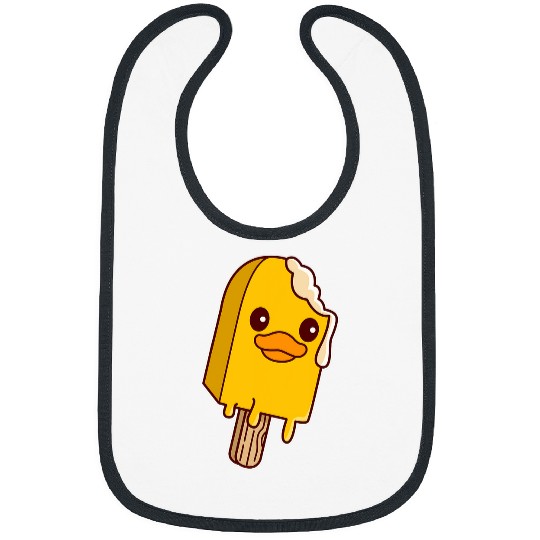 Duck Pet Popsicle Duck Dripping Ice Cream Lovers Bibs