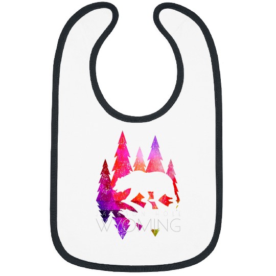 Bear Pet Jackson Hole Wyoming Bear and Trees Jackson Hole Bibs