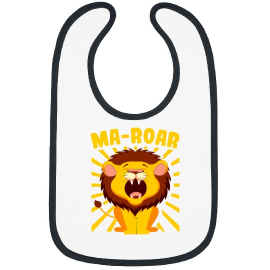 Lion Pet Passover Jewish Days Lion Roaring Hebrew Kindergarten Family Bibs