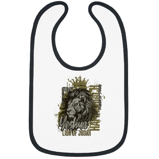 Lion Pet Yeshua Hamashiach Lion of Judah Messianic Hebrew Jesus Bibs