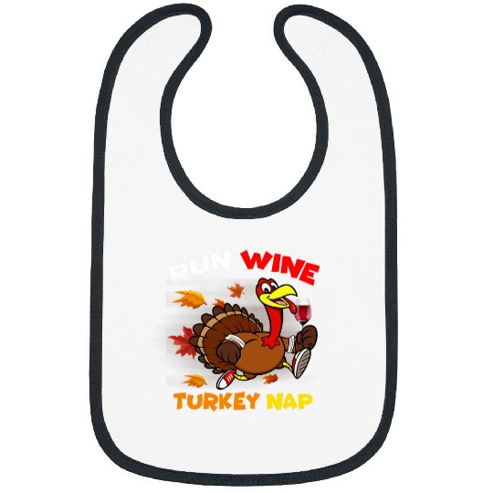 Wines Fun Run Wines Turkey Nap Thanksgiving Drinking Running Bibs
