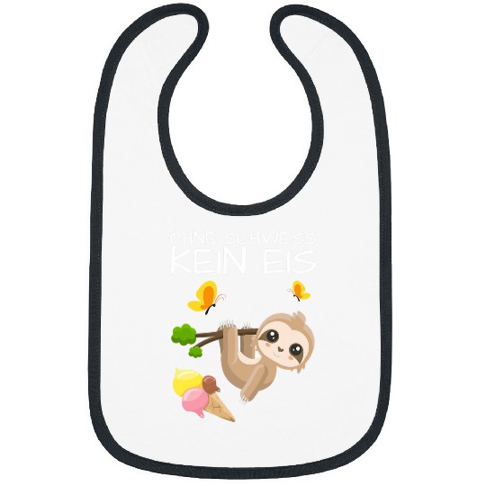 Sloth Pet Sweet sloth wants an ice cream no ice without diligent Bibs