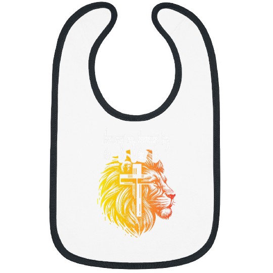 Lion Pet YHWH Yahweh Lion in Hebrew Distressed Jesus Christian Style Bibs