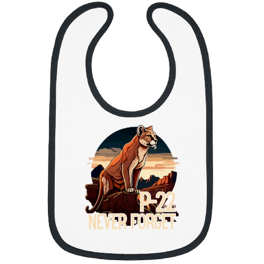 Lion Pet P22 Mountain Lion Never Forget P22 Bibs