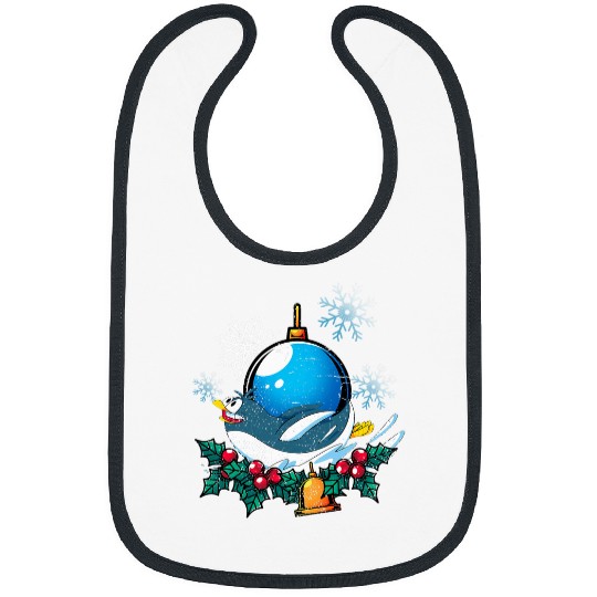 Penguin Pet xmass Merry Christmas Mistletoe Antarctica Animal Penguin Bibs