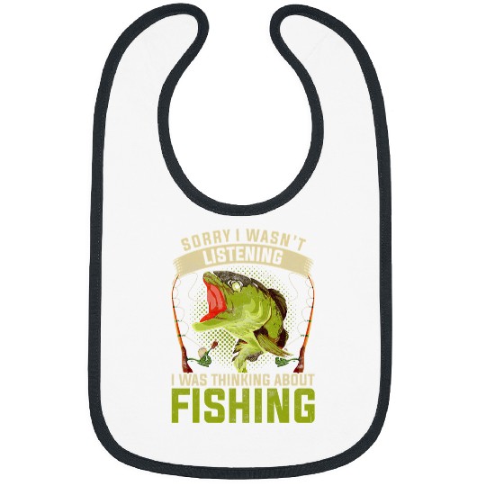 Fishing Funny Fishermen Fishing Lover Hobby Fish Lake Fishing Fisher Bibs