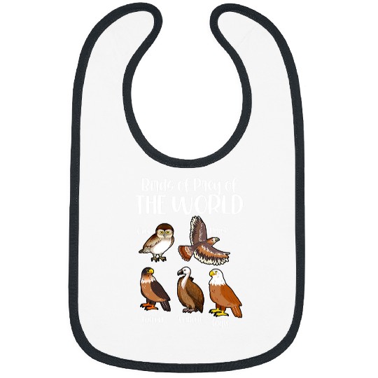Owl Pet Birds of Prey Of The World Eagle Falcon Owl Ornithologist Bibs