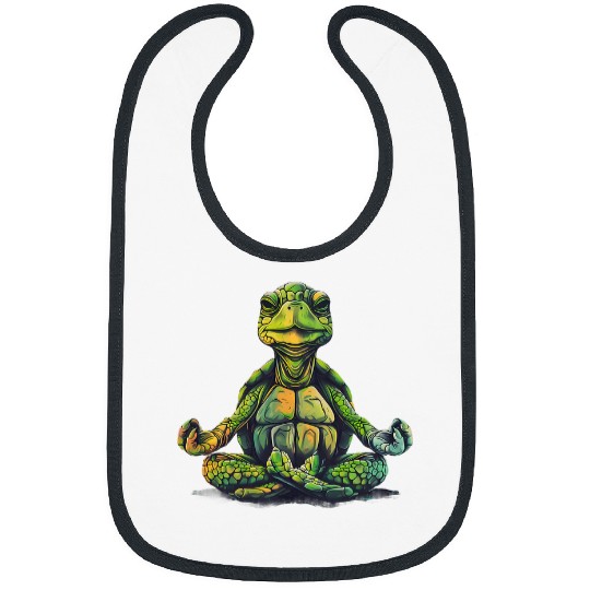 Turtle Pet Meditation Hindu Zen Buddha Spirituality Buddhist Bibs
