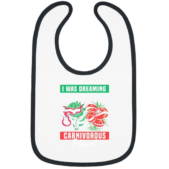 Venus Fly Trap Botanical Gardening Exotic Carnivorous 3 Bibs